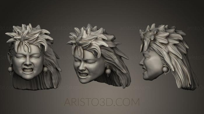 Busts and bas-reliefs of famous people (BUSTC_0123) 3D model for CNC machine